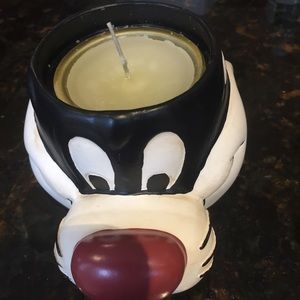 Sylvester Cat Candle Holder-NEW